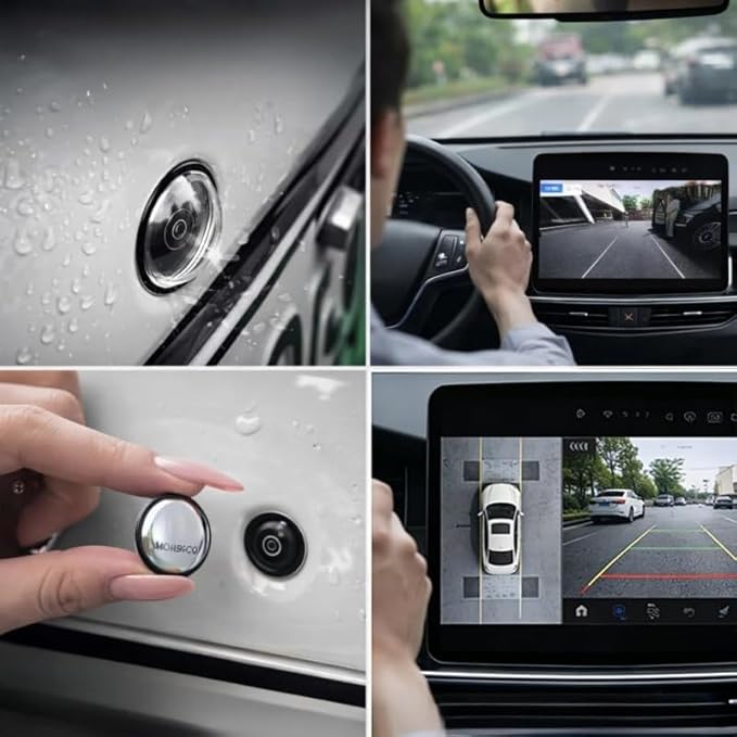 Car Camera Lens Protector, Car 360 Panoramic Camera Protective Cover, Anti-Glare - Image 6