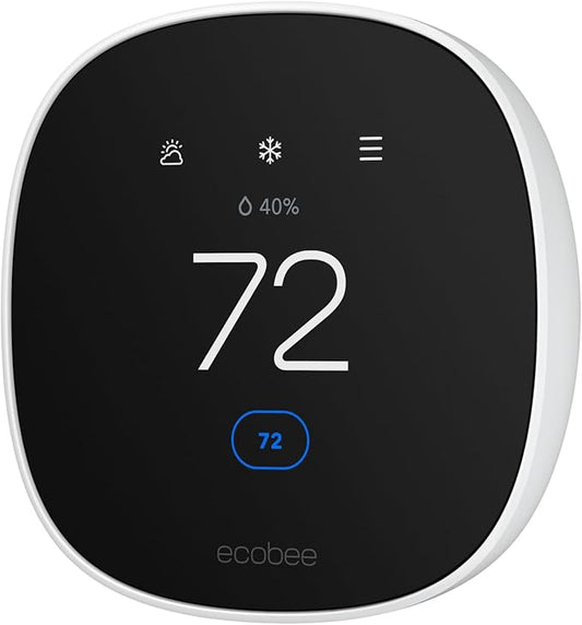 ecobee Smart Thermostat Essential by Amazon+Renewed