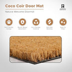 Coir Welcome Mat, 17 x 29 in - Image 3