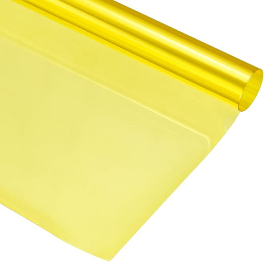 MECCANIXITY Lighting Gel Filter 15.7x19.7 Inch Yellow Color Correction Sheet by MECCANIXITY