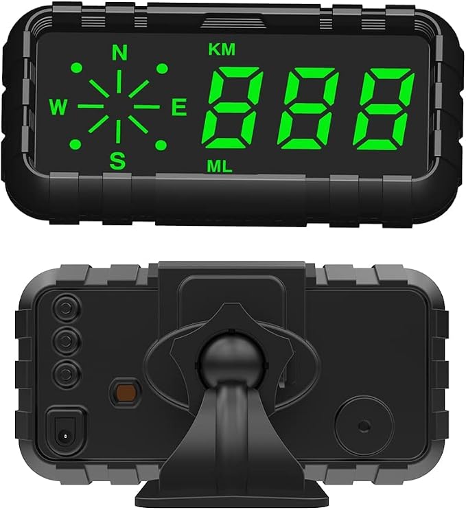 Kingneed HUD Speedometer Odometer Compass Head Up Display GPS Digital Display - Image 2