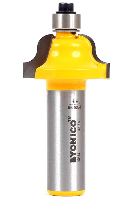 YONICO Roman Ogee Router Bits Edge Forming 3/8-Inch 1/2-Inch Shank 13187 by Yonico