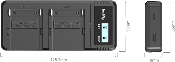 SmallRig Fast Charger Dual USB Charger - Image 7