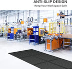 ROVSUN Rubber Floor Mat with Holes, - Image 3