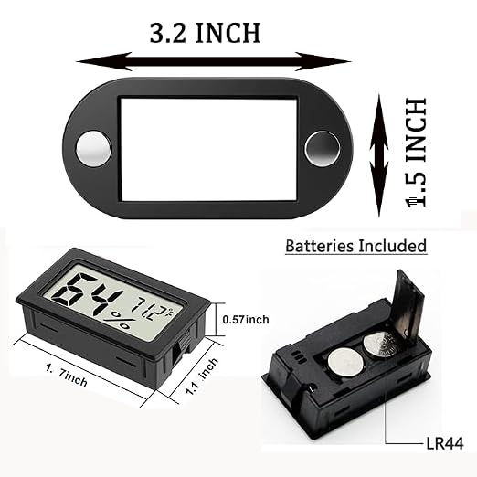 2 PCS Magnetic Temperature and Humidity Monitor - Image 6