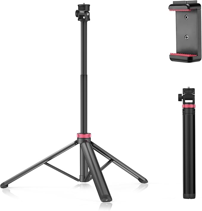 ULANZI 81" Tall Tripod for Camera&Phone, Extendable Aluminum Light Stand by ulanzi
