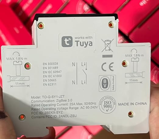 TONGOU ZigBee Smart Switch 25A - Image 9