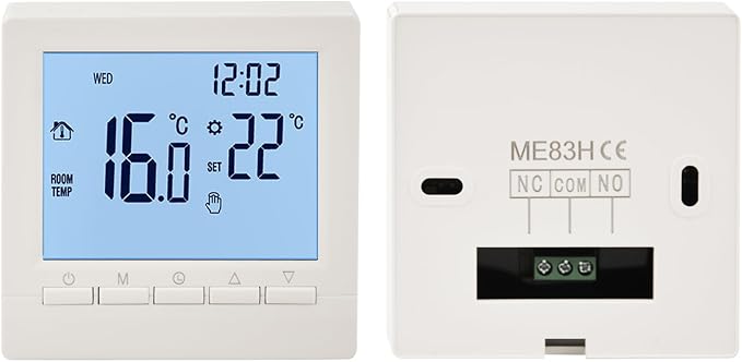 Flylin Week Programmable Thermostat, Digital LCD Display 0-95, NTC Sensor - Image 4