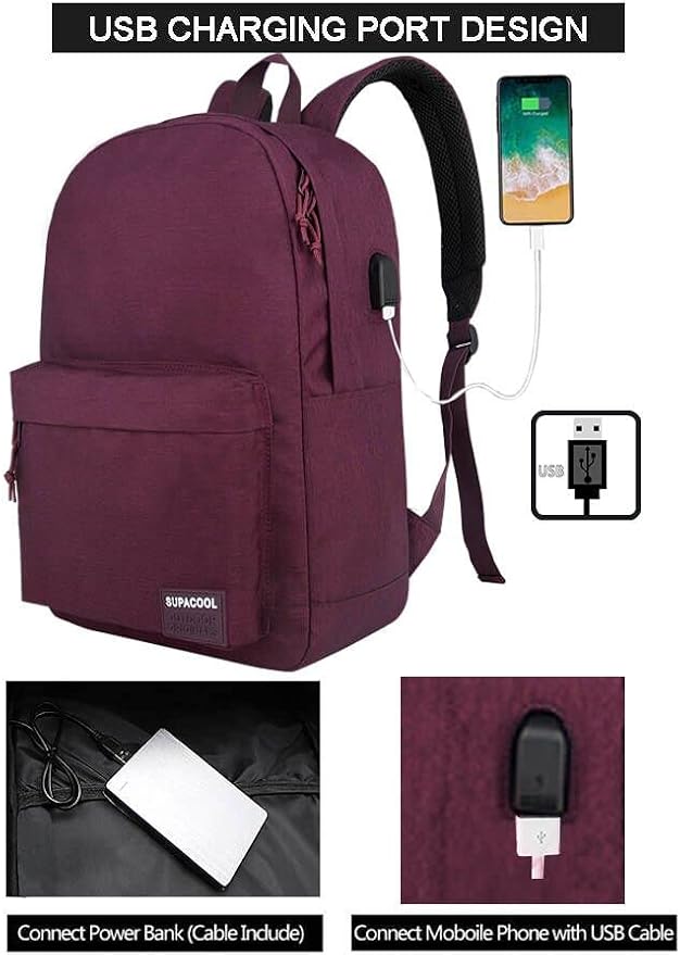 SUPACOOL Casual Laptop Backpack - Image 2