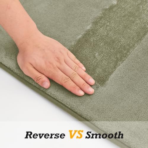 HUXMEYSON Bathroom Rugs Sets 2 Piece, Non-Slip & Quick Dry Bath Mat Set - Image 3