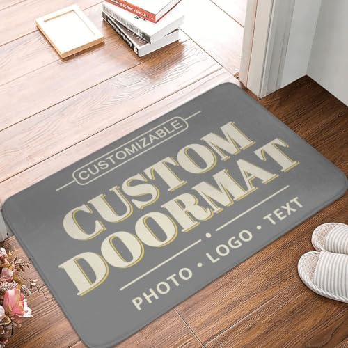 Custom Doormat Personalized Floor Mat by Custom
