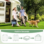 GENIMO Outdoor Rug, Waterproof Plastic Rugs 10'x14' - Image 6