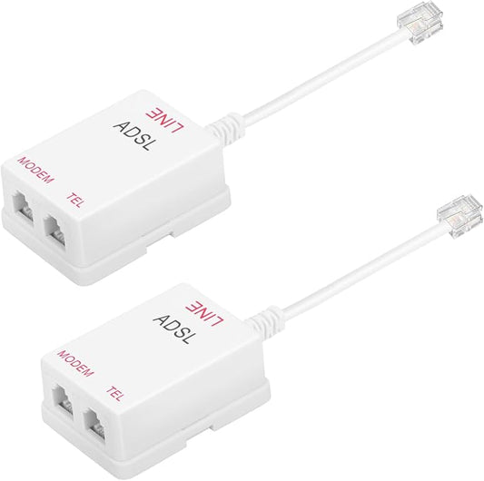 Uvital in-Line DSL Filter Splitter, ADSL Splitter Filter, DSL Filter by Uvital