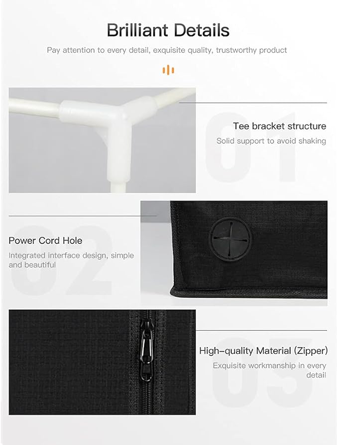 Creality 3D Printer Enclosure Fireproof and Dustproof Tent Constant Temperature - Image 5