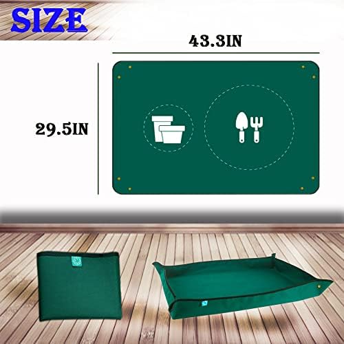 BIUWING Planter Tray, Extra Large 43''*29'', Waterproof - Image 3