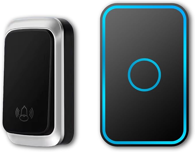 Self-Powered Doorbell Battery-Free Wireless Doorbell, No Batteries Needed by Fromthebrand