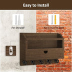 Nekon Key and Mail Holder for Wall, Key Organizer - Image 7
