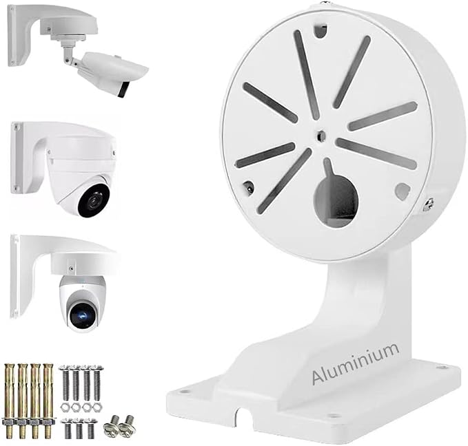 Security Camera Mount Bracket, Aluminum Indoor Outdoor Wall Mount Bracket by Unknown