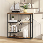 HOOBRO 29.5" Console Table, 5-Tier Narrow Entryway Table, Sofa Table - Image 5