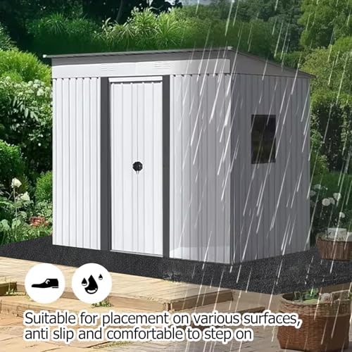 6x4FT Outdoor Storage Shed Floor Mat, Tent Carpet - Image 6