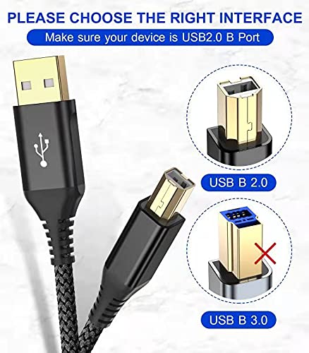 sweguard 20ft USB 2.0 USB-A to USB-B Cable - Image 4