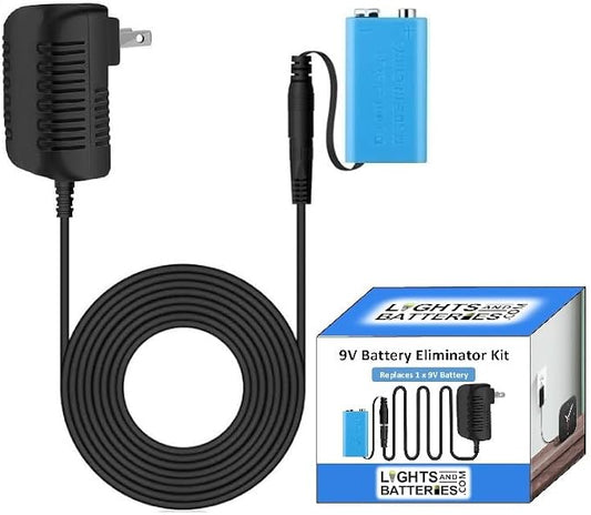 9V Battery Replacement Eliminator Kit by Unknown