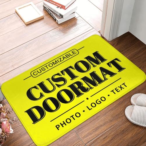 Custom Doormat Personalized Floor Mat by Custom