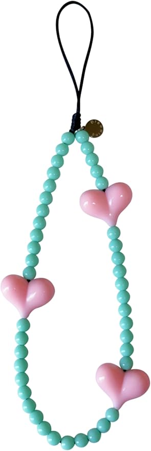 Drawwind Phone Charm Beaded Wristlet Strap Universal Cell Phone Lanyard Cute by Drawwind