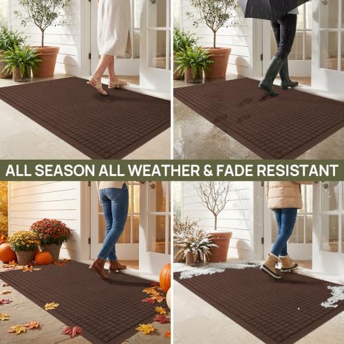 Front Door Mat Outside Entrance, Sturdy Indoor Outdoor Doormat 60x48 - Image 7