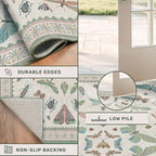 Insect Print 8ft Long Hallway Runner Rug - Image 5