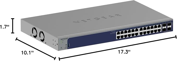 NETGEAR 28-Port Gigabit Ethernet Smart Switch- Managed, - Image 7