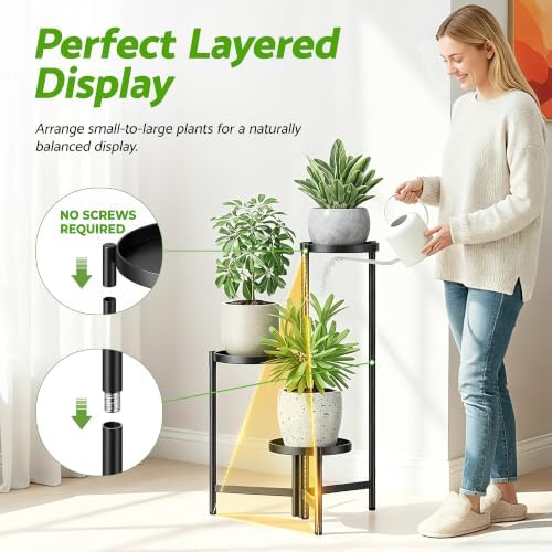 3 Tier Large Plant Stand Indoor - Image 6