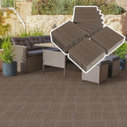Outvita 27 PCS Interlocking Patio Deck Tiles, 12x12 Plastics Indoor Outdoor by Outvita