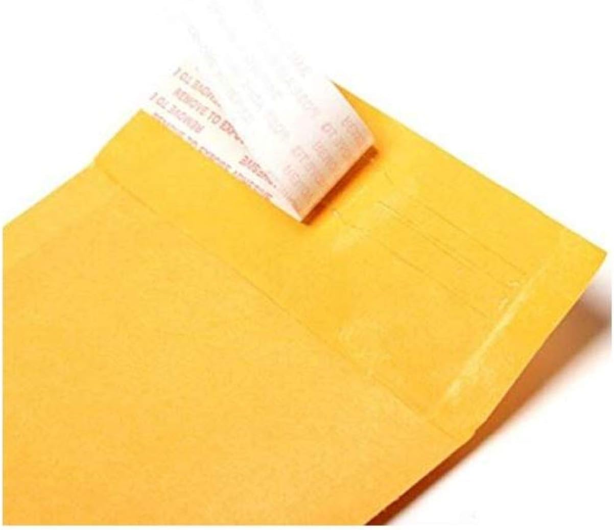 Secure Seal #000 4x8 Kraft Bubble Mailers Padded Shipping Envelopes (Pack of 500)