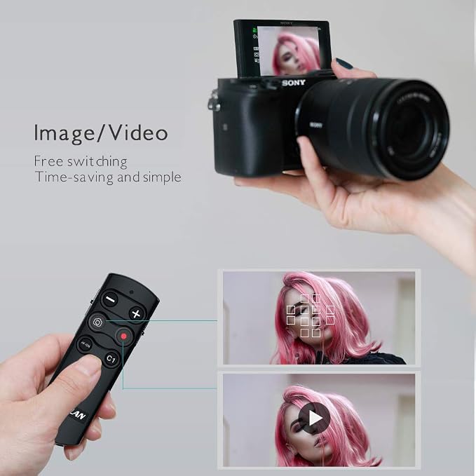 AODELAN Wireless Remote Control Camera Shutter Release - Image 3