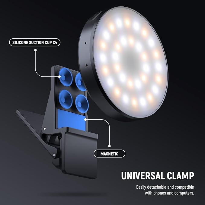 NEEWER Entry Level Version Magnetic Selfie Light Compatible - Image 6