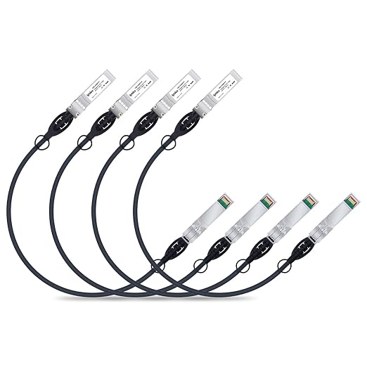 ipolex 10G SFP+ Twinax Cable, Direct Attach Copper Passive Cable, by ipolexUS