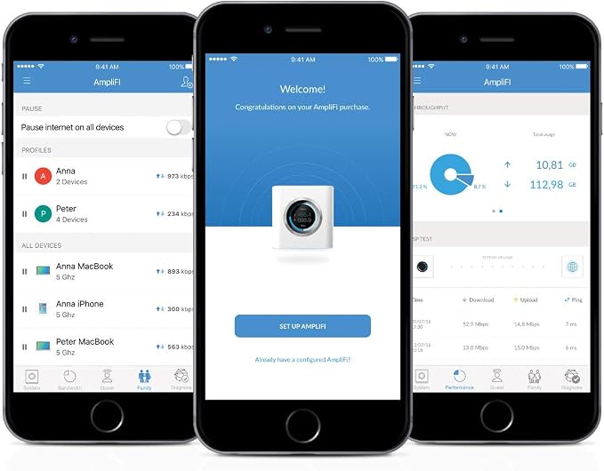 AmpliFi HD Wifi Router by Ubiquiti Labs, Seamless Whole Home Wireless Internet - Image 4