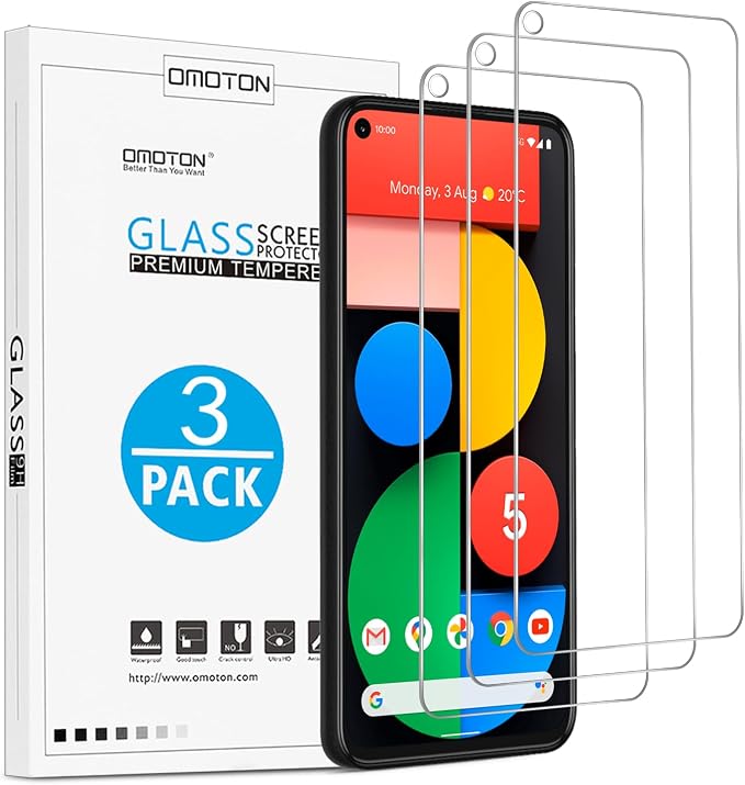 OMOTON [3 Pack Screen Protector by OMOTON