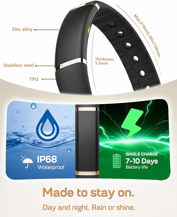 FITVII Screenless Fitness Tracker - Image 6