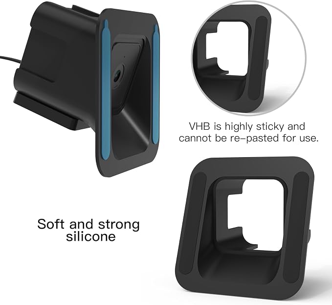 Window Mount for Wyze Cam V4/V3/V3 Pro, 20 Degree Tilt, No Screws, Self-Adhesive - Image 4