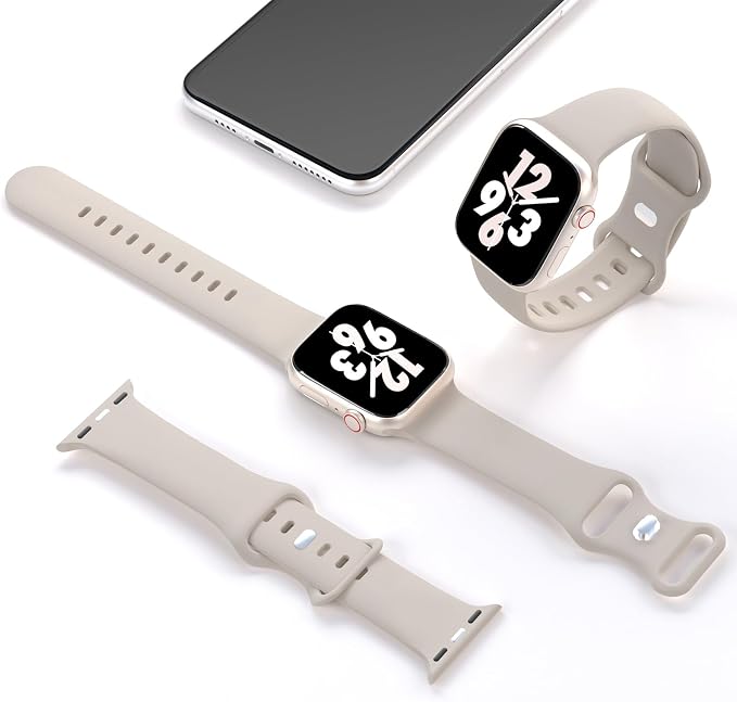 Sport Band Compatible with Apple Watch 38mm 40mm 41mm 42mm 44mm 45mm 46mm 49mm - Image 2