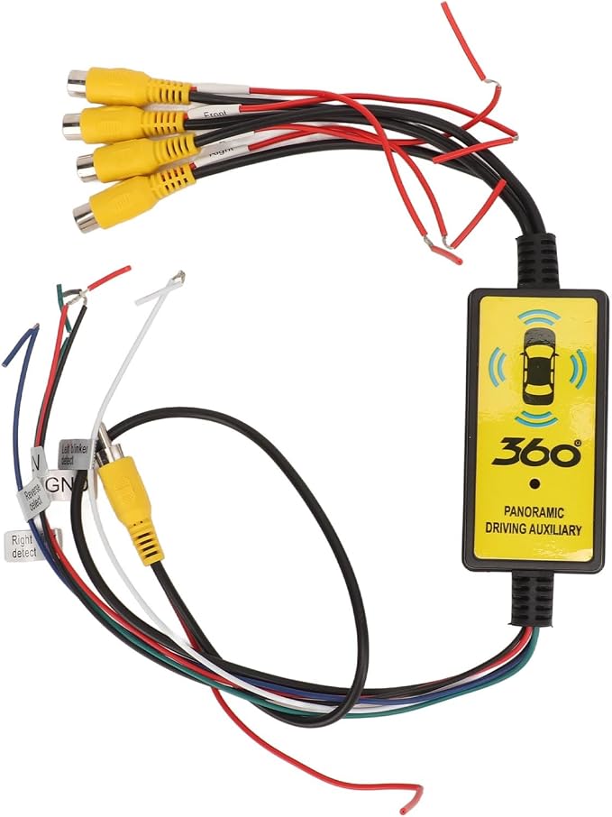 Video Switcher, Intelligent Car Video Switcher Converter, 4 Input 1 Output - Image 7