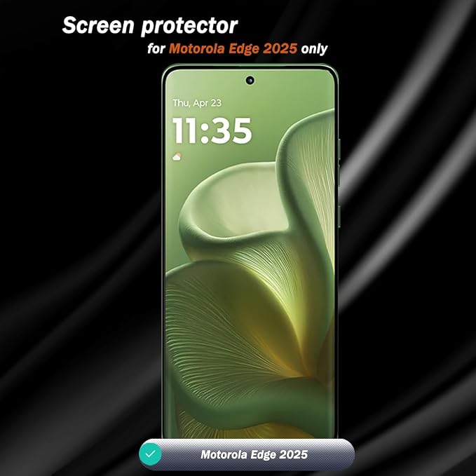 Privacy Tempered Glass for Motorola Edge 2025 Screen Protector, 9H Hardness - Image 2