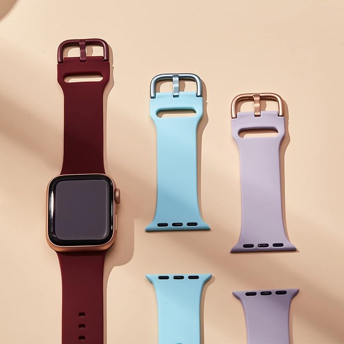 Sport Band Compatible with Apple Watch Bands 49mm 46mm 45mm 44mm 42mm 41mm 40mm - Image 3