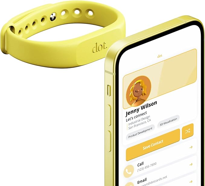 dot. Band - Digital Business Card Wristband - Tap Compatible by dotcards