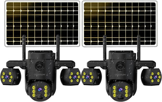 Triple Lens Outdoor Wireless Security Camera, Outdoor Cameras by Unknown