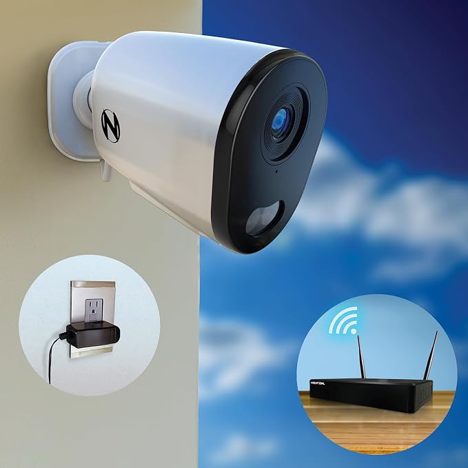 Night Owl 10 Channel Bluetooth Video Home Security Camera System - Image 5