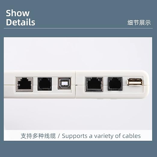 Multifunctiona Network Cable Tester 4in1 Remote USB BNC Rj11 Rj45 LAN Phone - Image 5