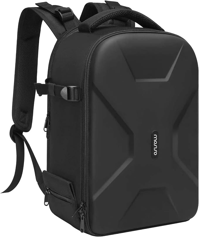MOSISO Camera Backpack, DSLR/SLR/Mirrorless Photography Camera Bag Full Open by MOSISO